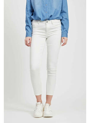 Blugi skinny alb VILA femeie