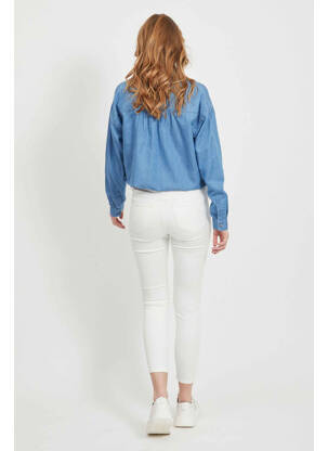 Blugi skinny alb VILA femeie