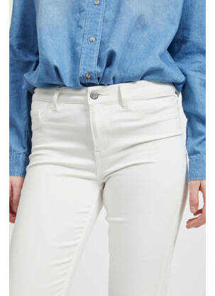 Blugi skinny alb VILA femeie