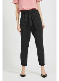 Pantalon 7/8 negru VILA femme