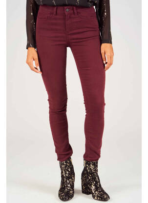 Blugi skinny roșu VILA femeie