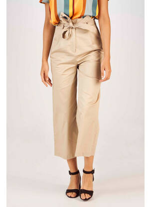 Pantalon drept bej VILA femeie