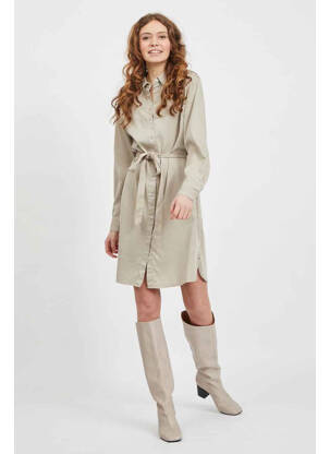 Rochie scurtă bej VILA femeie