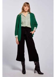 Pantalon 7/8 negru VILA femme