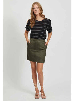 Fustă scurtă verde VILA femeie