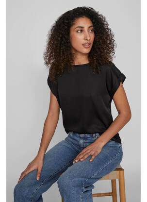 Top negru VILA femeie