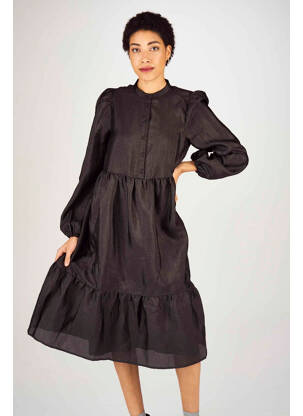 Rochie lungă negru VILA femeie