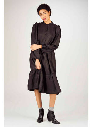 Rochie lungă negru VILA femeie