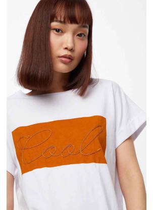 Tricou alb VILA femeie