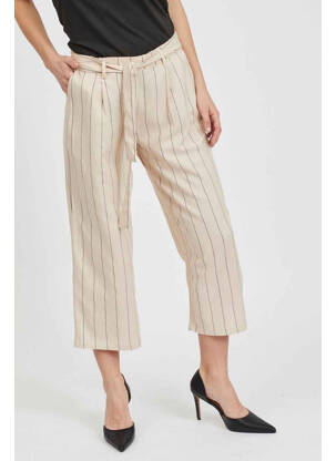 Pantalon drept bej VILA femeie