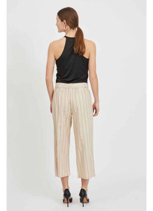 Pantalon drept bej VILA femeie