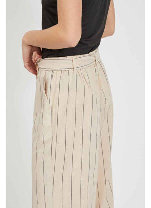 Pantalon drept bej VILA femeie