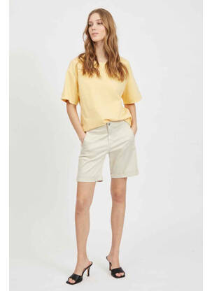 Tricou bej VILA femeie