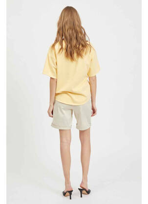 Tricou bej VILA femeie
