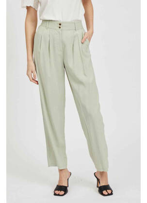 Pantalon chino verde VILA femeie