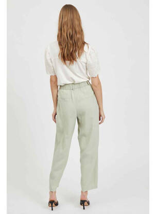 Pantalon chino verde VILA femeie