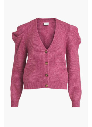 Vestă cu mâneci lungi roz VILA femme