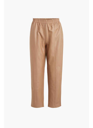 Pantalon drept bej VILA femeie