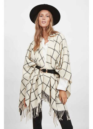 Poncho bej VILA femeie
