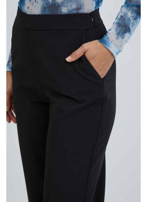 Pantalon drept negru VILA femeie