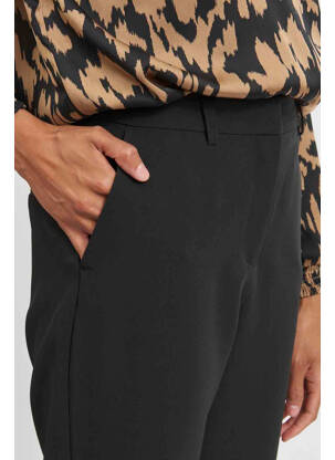 Pantalon chino negru VILA femeie