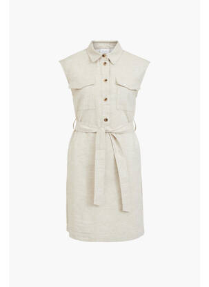 Rochie scurtă bej VILA femeie