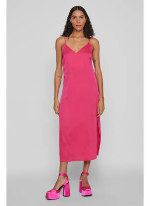 Rochie lungă roz VILA femeie