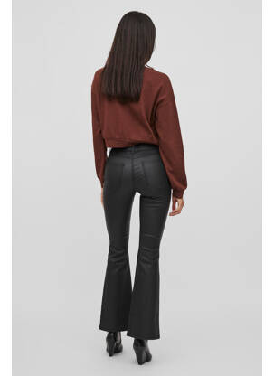 Pantalon evazat negru VILA femeie