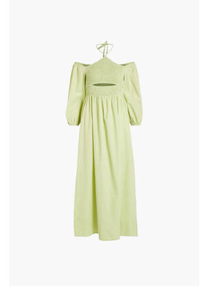 Rochie lungă verde VILA femeie