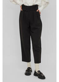 Pantalon trei sferturi negru VILA ROUGE femeie