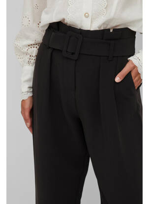 Pantalon trei sferturi negru VILA ROUGE femeie