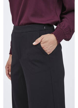 Pantalon drept negru VILA femeie
