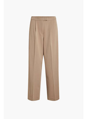 Pantalon evazat bej VILA femeie