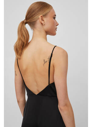 Rochie lungă negru VILA femeie