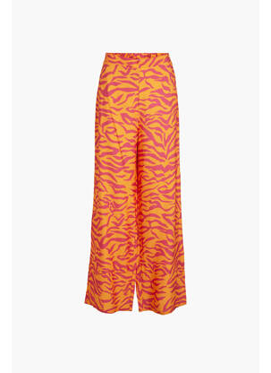 Pantalon evazat portocaliu VILA femeie
