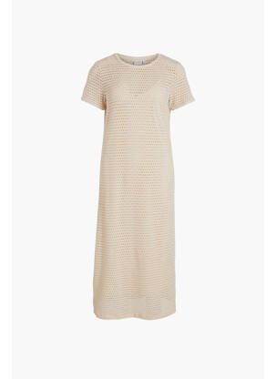 Rochie lungă bej VILA femeie