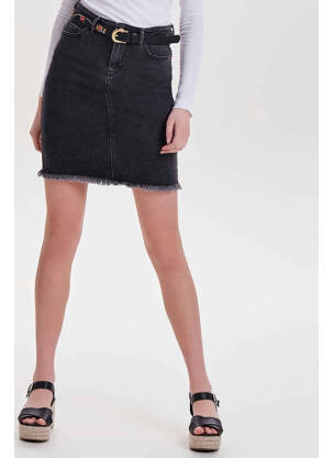 Fustă scurtă gri ONLY femeie