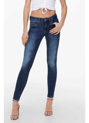Blugi skinny albastru ONLY femeie