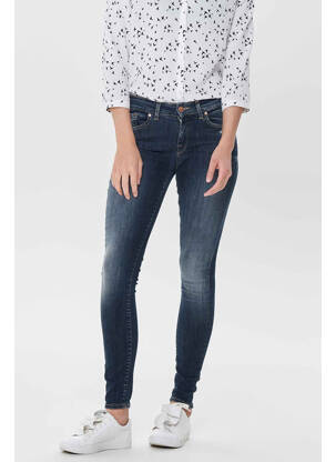 Blugi skinny albastru ONLY femeie