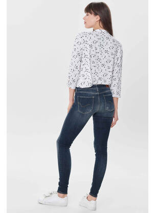 Blugi skinny albastru ONLY femeie