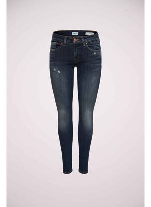 Blugi skinny albastru ONLY femeie