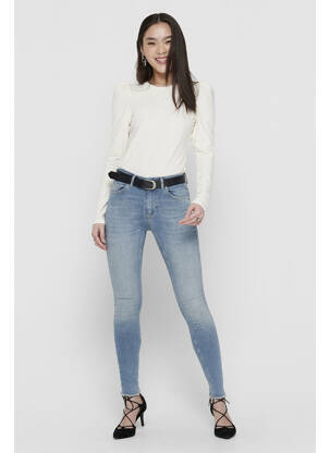 Blugi skinny albastru ONLY femeie