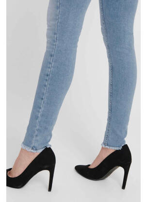 Blugi skinny albastru ONLY femeie