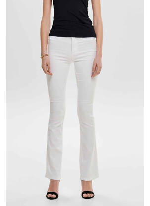 Pantalon drept alb ONLY femeie