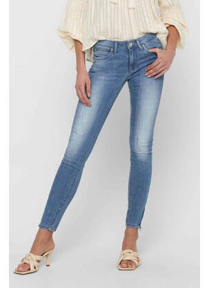 Blugi skinny albastru ONLY femeie