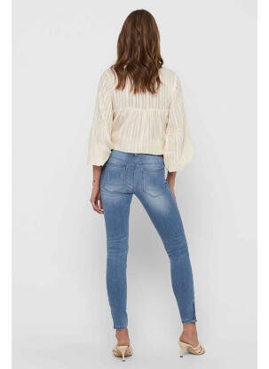 Blugi skinny albastru ONLY femeie