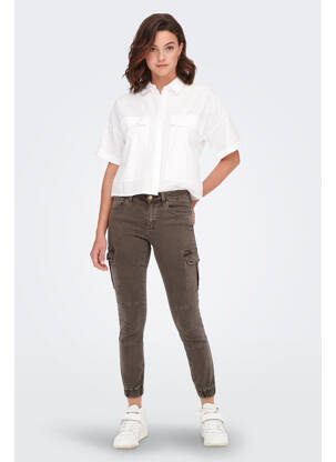 Pantalon cargo maro ONLY femeie