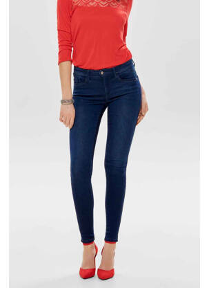 Blugi skinny albastru ONLY femeie