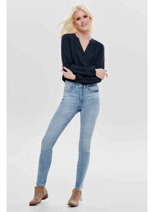 Blugi skinny albastru JACQUELINE DE YONG femeie
