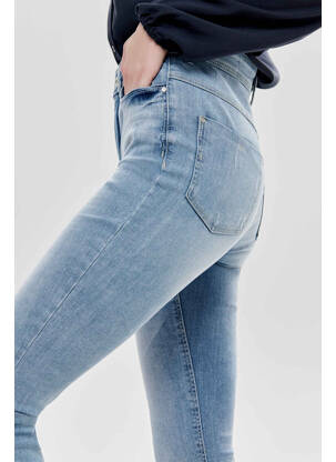 Blugi skinny albastru JACQUELINE DE YONG femeie